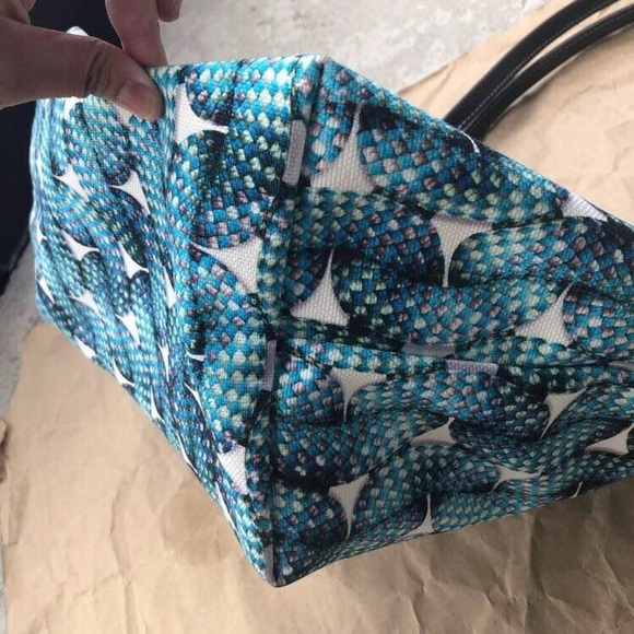 LONGCHAMP exclusive woven wave rope shoulder tote - Picture 6 of 10